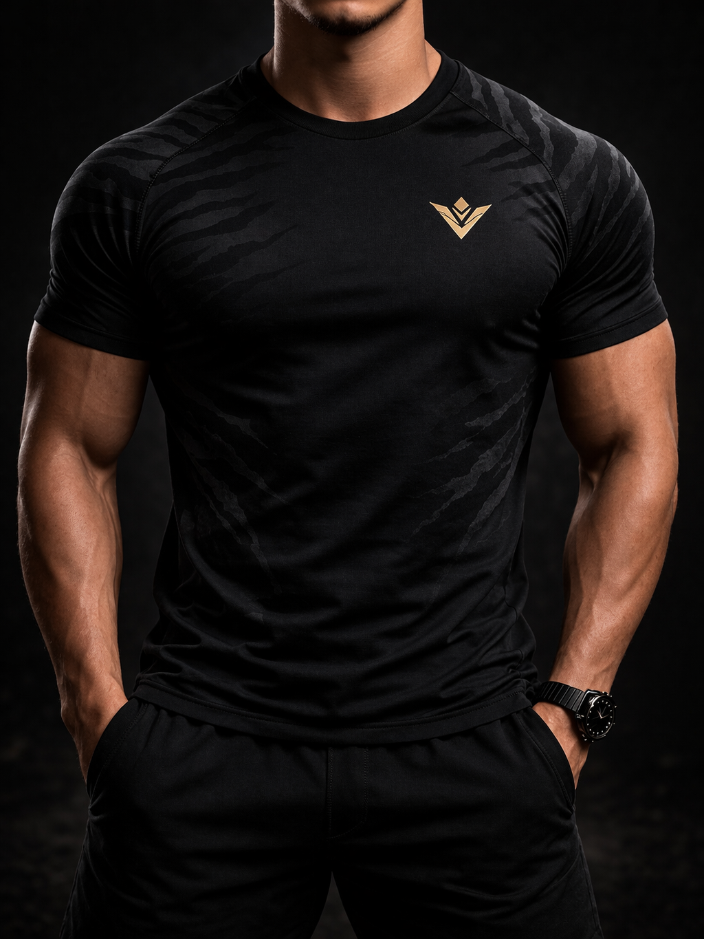 VANTAGE Tiger Performance T-Shirt